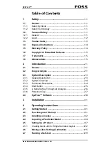 Preview for 3 page of Foss EyeFoss User Manual