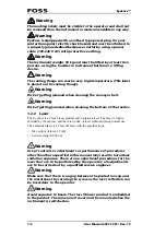 Preview for 8 page of Foss EyeFoss User Manual