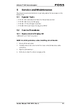 Preview for 129 page of Foss Infratec 1241 Service Manual