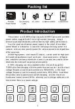 Preview for 4 page of FOSSIBOT F2400 User Manual