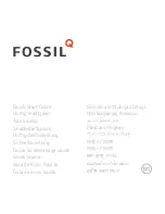 Fossil Q Quick Start Manual preview