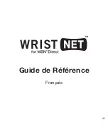 Предварительный просмотр 41 страницы Fossil WRIST NET Reference Manual