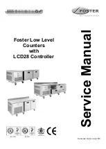 Preview for 1 page of Foster Refrigerator LL1/2H Service Manual