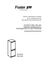 Foster 2033 000 Instructions For Use Manual предпросмотр