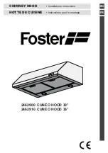 Preview for 1 page of Foster 2462900 Installation Instructions Manual