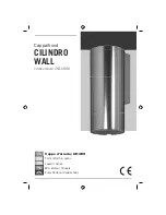 Preview for 1 page of Foster 2531 000 Installation, Maintenance And Operation Manual