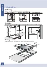 Preview for 18 page of Foster 7322/300 Use And Installation  Manual