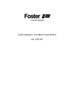 Preview for 1 page of Foster 7325 440 User Manual