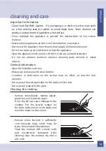 Preview for 19 page of Foster 7334/945 Use And Installation  Manual