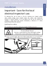 Preview for 21 page of Foster 7334/945 Use And Installation  Manual