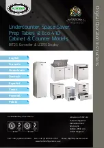 Foster Eco 410 Original Operation Instructions preview