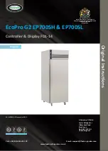 Foster EcoPro G2 EP700SH Original Instructions Manual предпросмотр