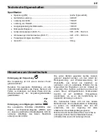 Preview for 37 page of Foster FL F46 MICRO User Manual