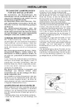 Preview for 12 page of Foster POWER 7014 032 Instructions For Use And Installation