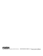 Preview for 18 page of Fostex 3070 Owner'S Manual