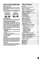 Preview for 4 page of Fostex 380S Owner'S Manual