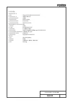 Preview for 3 page of Fostex 6301BE (Japanese) Product Manual