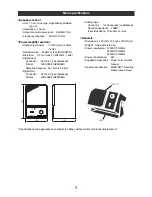 Предварительный просмотр 5 страницы Fostex 6301D Owner'S Manual