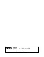 Предварительный просмотр 7 страницы Fostex 6301D Owner'S Manual