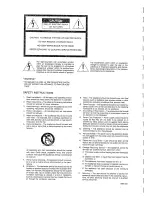 Предварительный просмотр 2 страницы Fostex 8320 Operation Manual