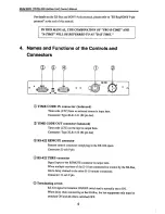 Preview for 6 page of Fostex 8333 Owner'S Manual