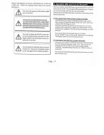 Preview for 5 page of Fostex 8338 Owner'S Manual