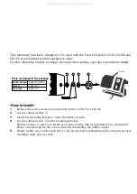 Предварительный просмотр 2 страницы Fostex 9610 Owner'S Manual