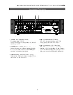 Preview for 3 page of Fostex APPENDIX Operation Manual