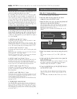 Preview for 4 page of Fostex APPENDIX Operation Manual