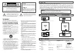 Предварительный просмотр 2 страницы Fostex COP-1/96K Owner'S Manual