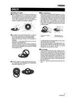 Preview for 9 page of Fostex CR200 Owner'S Manual