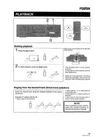 Preview for 25 page of Fostex CR200 Owner'S Manual