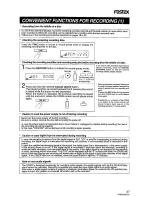 Preview for 27 page of Fostex CR200 Owner'S Manual