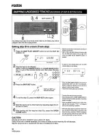 Preview for 30 page of Fostex CR200 Owner'S Manual