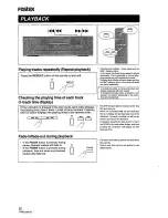 Preview for 32 page of Fostex CR200 Owner'S Manual