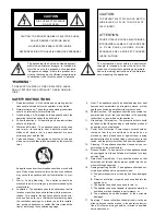 Preview for 2 page of Fostex CR300 Service Manual