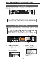 Предварительный просмотр 14 страницы Fostex CR500 Owner'S Manual