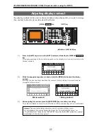 Предварительный просмотр 22 страницы Fostex CR500 Owner'S Manual