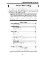 Предварительный просмотр 39 страницы Fostex CR500 Owner'S Manual