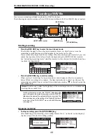 Предварительный просмотр 44 страницы Fostex CR500 Owner'S Manual