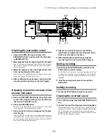 Preview for 53 page of Fostex D-108 Owner'S Manual