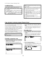 Preview for 72 page of Fostex D-108 Owner'S Manual