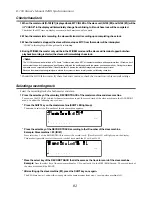 Preview for 82 page of Fostex D-108 Owner'S Manual