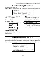 Preview for 117 page of Fostex D-108 Owner'S Manual