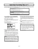 Preview for 119 page of Fostex D-108 Owner'S Manual