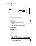 Preview for 13 page of Fostex D-160 Owner'S Manual