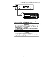 Preview for 45 page of Fostex D-160 Owner'S Manual