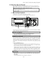 Preview for 53 page of Fostex D-160 Owner'S Manual