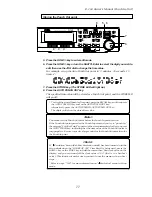 Предварительный просмотр 77 страницы Fostex D-160 Owner'S Manual