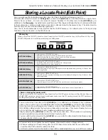 Preview for 51 page of Fostex D2424LV MKII Reference Manual